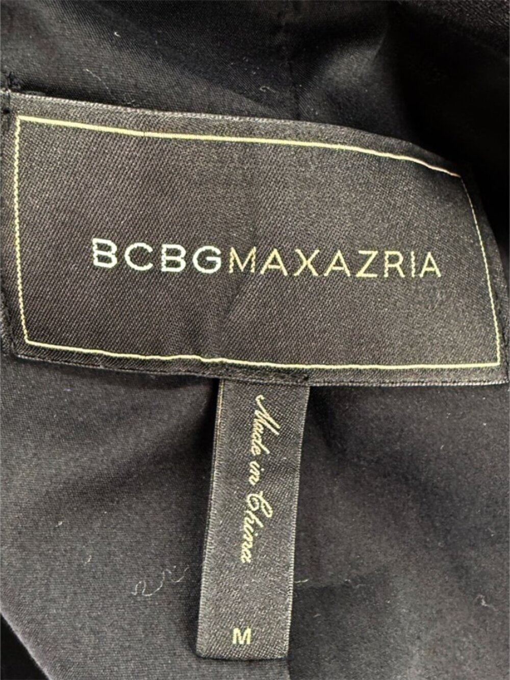 BCBGMAXAZRIA Bowie stripe Black/White tuxedo blazer M CAREER CORE - Picture 6 of 14